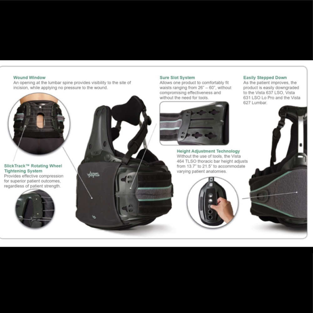 Aspen Vista 464 TLSO Back brace